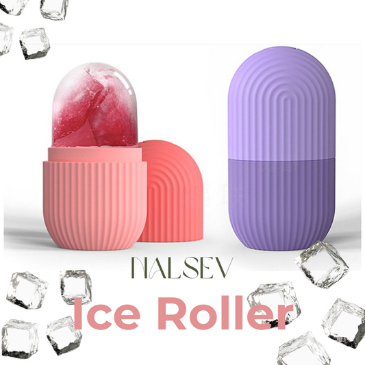 NALSEV ICE ROLLER - Rouleau Glacé pour Soins Visage : Raffermissement, Contouring et Massage