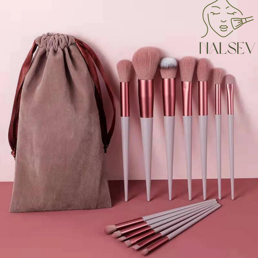 NALSEV PINCEAUX DE MAQUILLAGE  - 13Pcs Makeup Brush Set Make