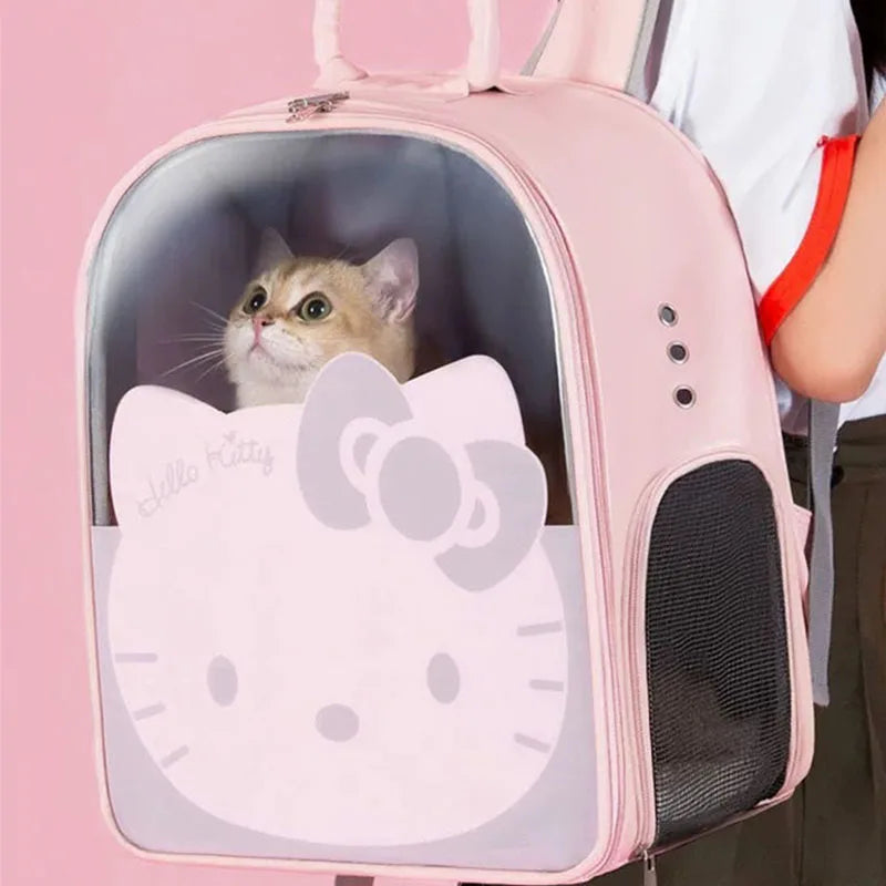 NALSEV KITTY - Sac de transport pour animaux de compagnie, mignon et confortable